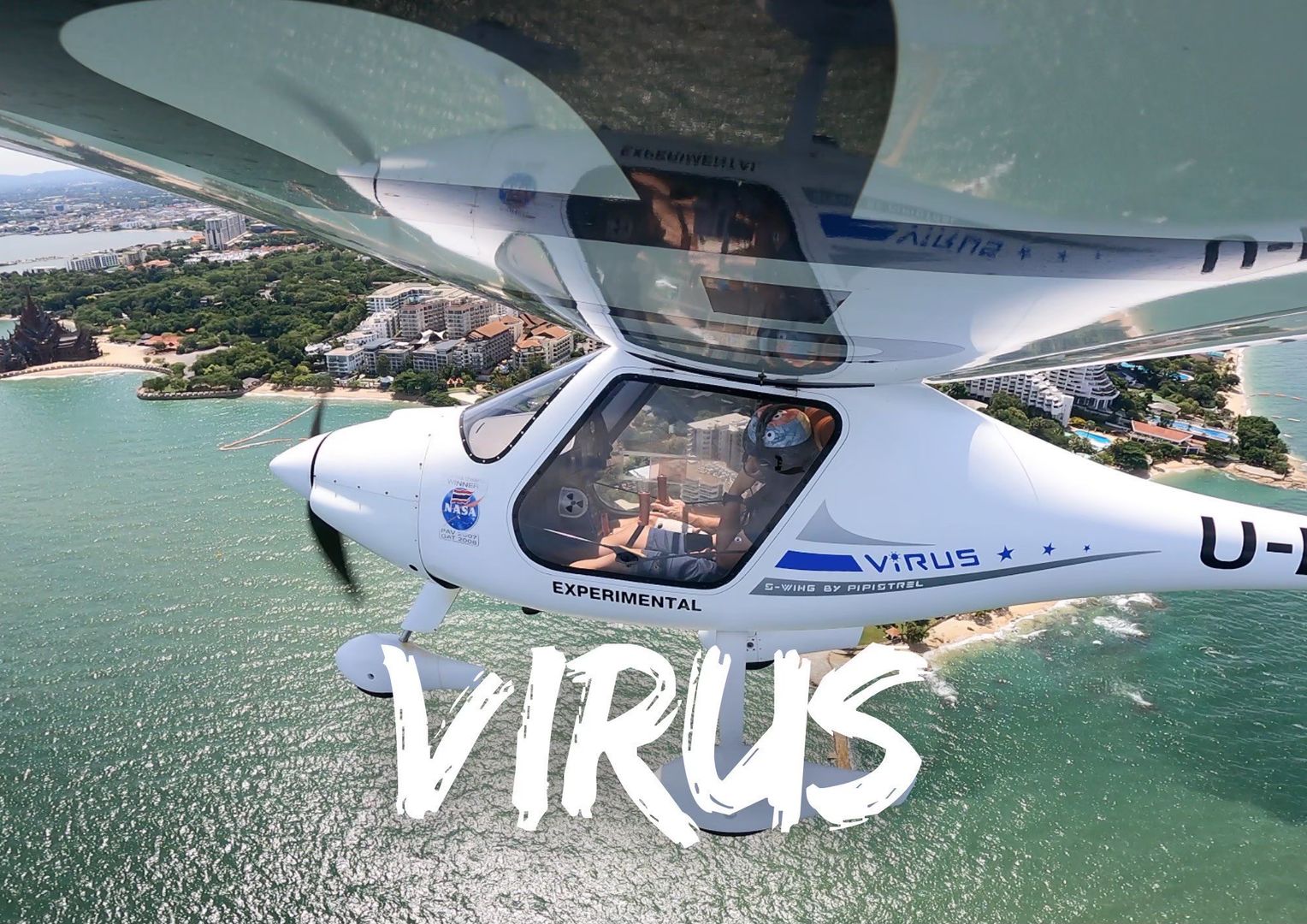 🛫 Самолёт Virus — полёт над тремя островами