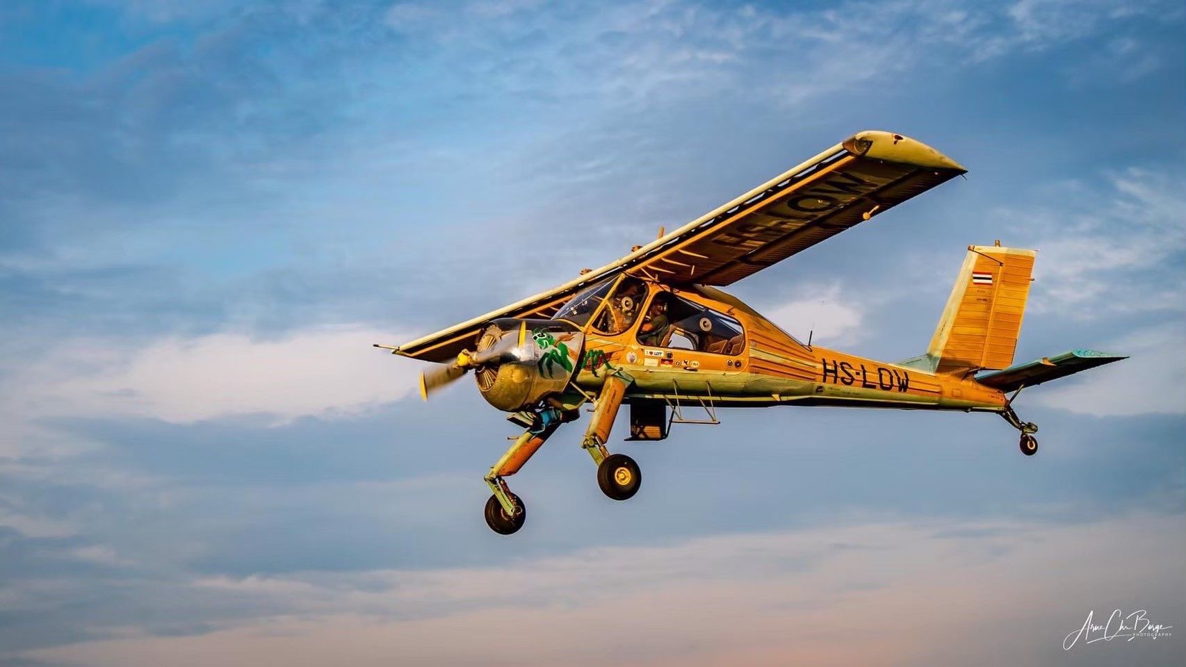🛩 Винтажный самолёт Wilga